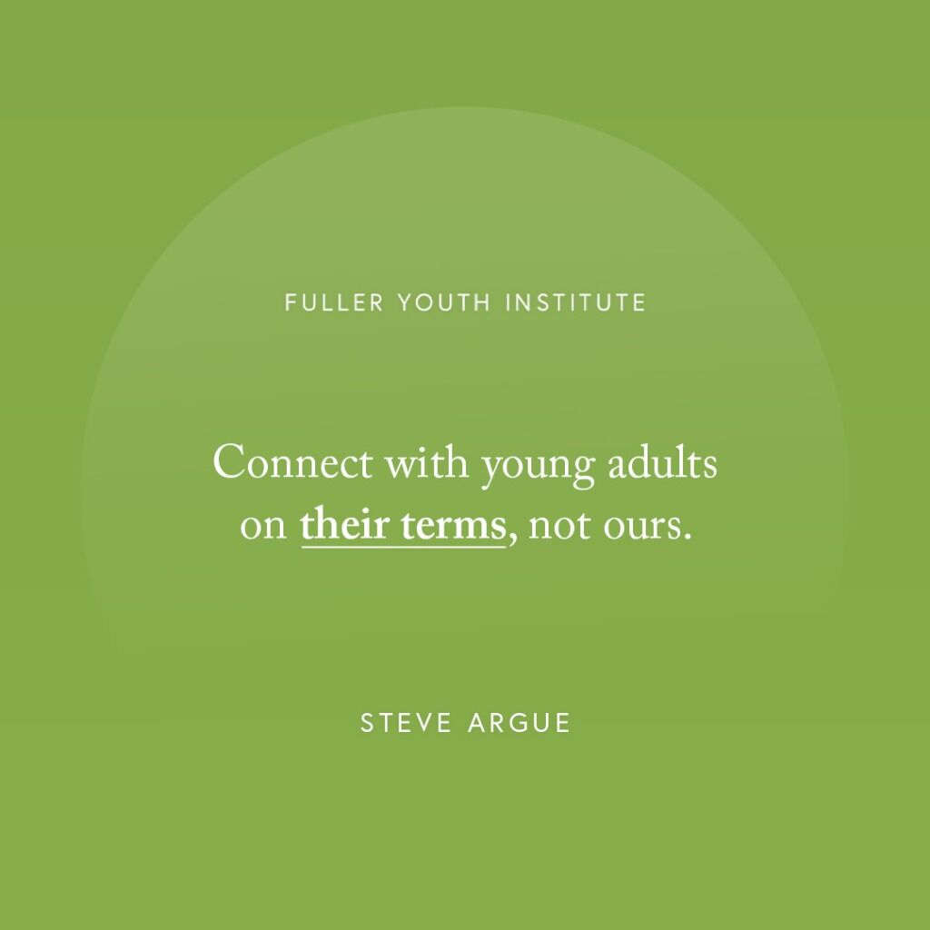 2 Mantras for Young Adult Ministry