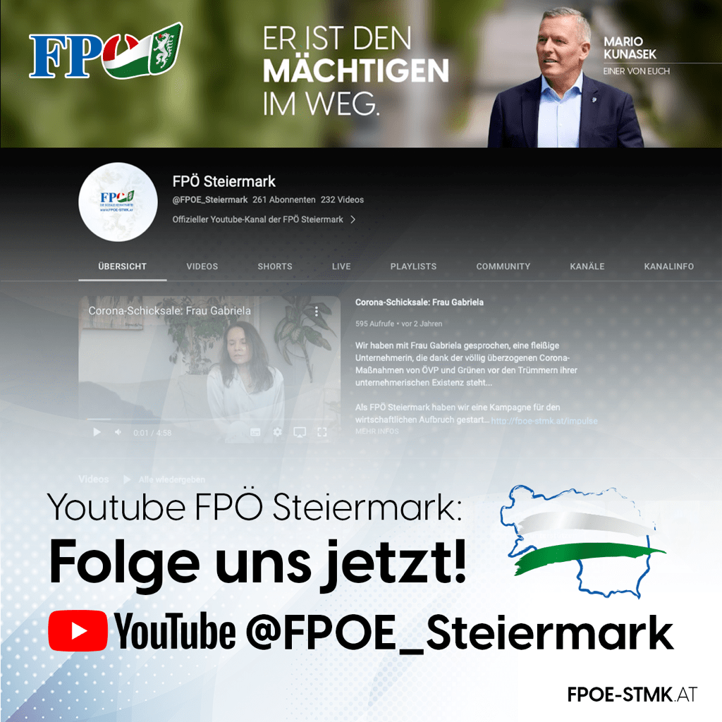 YouTube: FP&Ouml; Steiermark