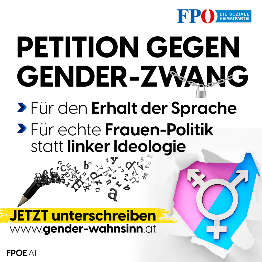 Petition: Gender-Zwang