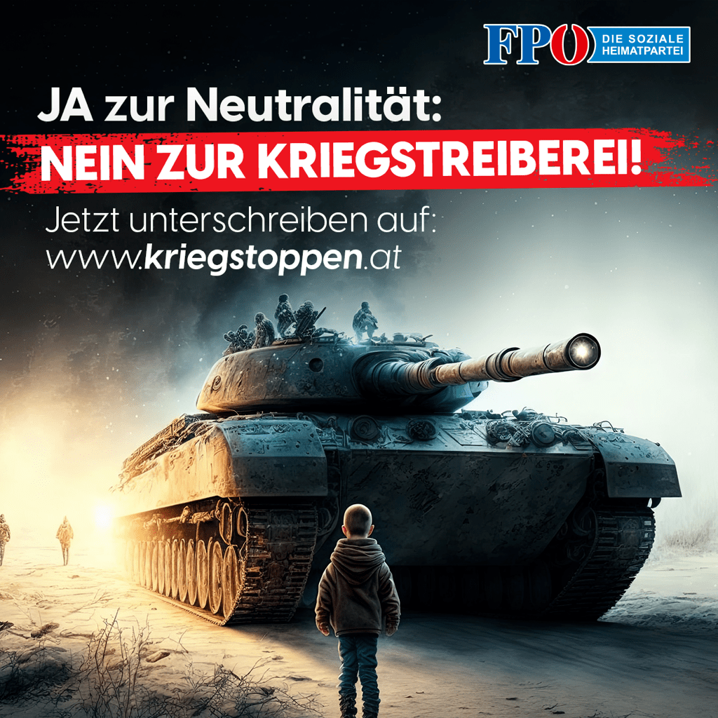 Petition: Neutralit&auml;tspolitik