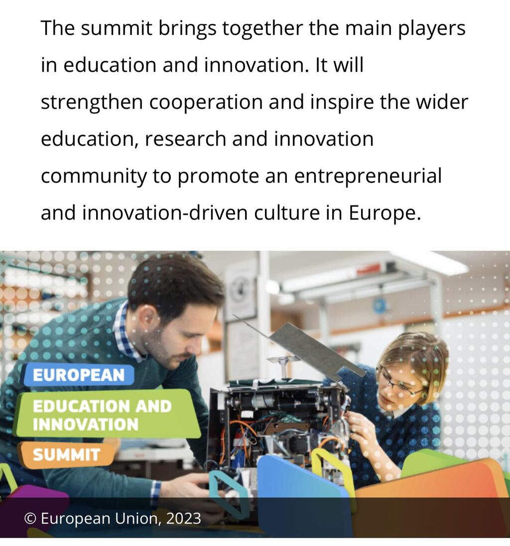 Education and innovation summit