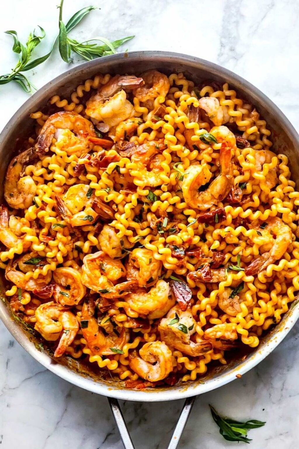 Shrimp Pasta with Sun-Dried Tomatoes