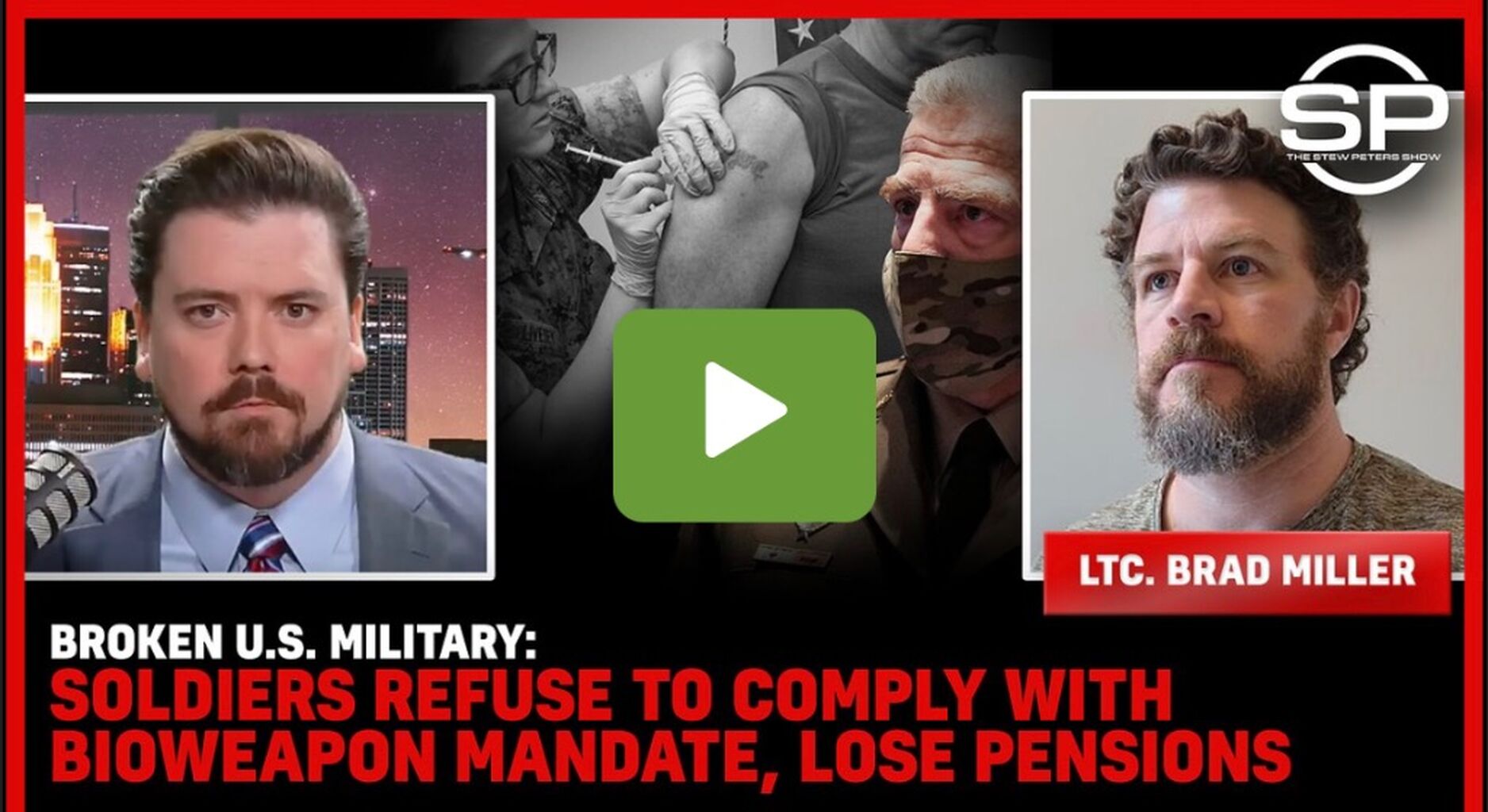 Brad on The Stew Peters Network: Military leaders &lsquo;hide behind the flag and the uniform while desecrating both&rsquo; 
