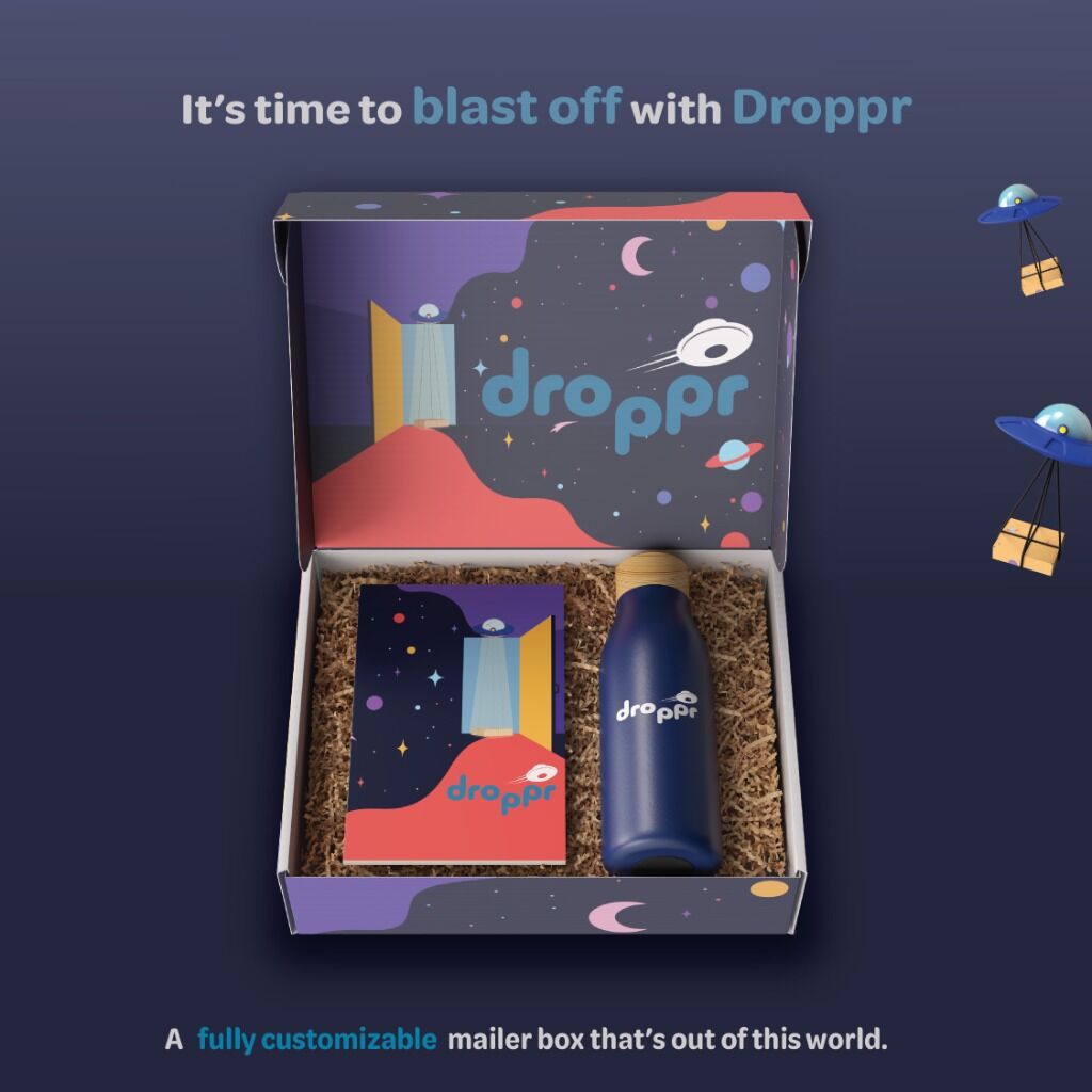 Droppr: fully customizable drop ship box solution