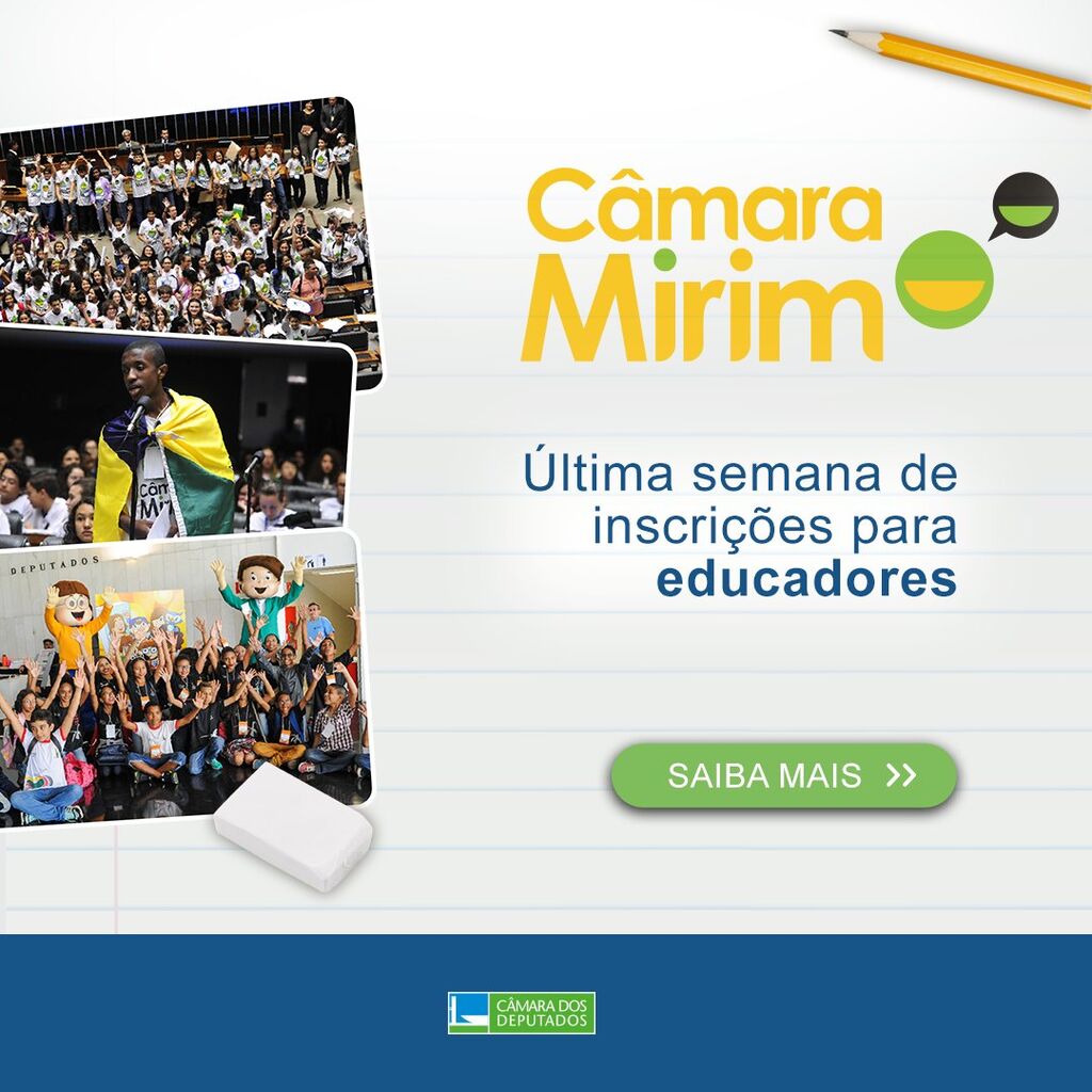C&acirc;mara Mirim 2023 - educadores