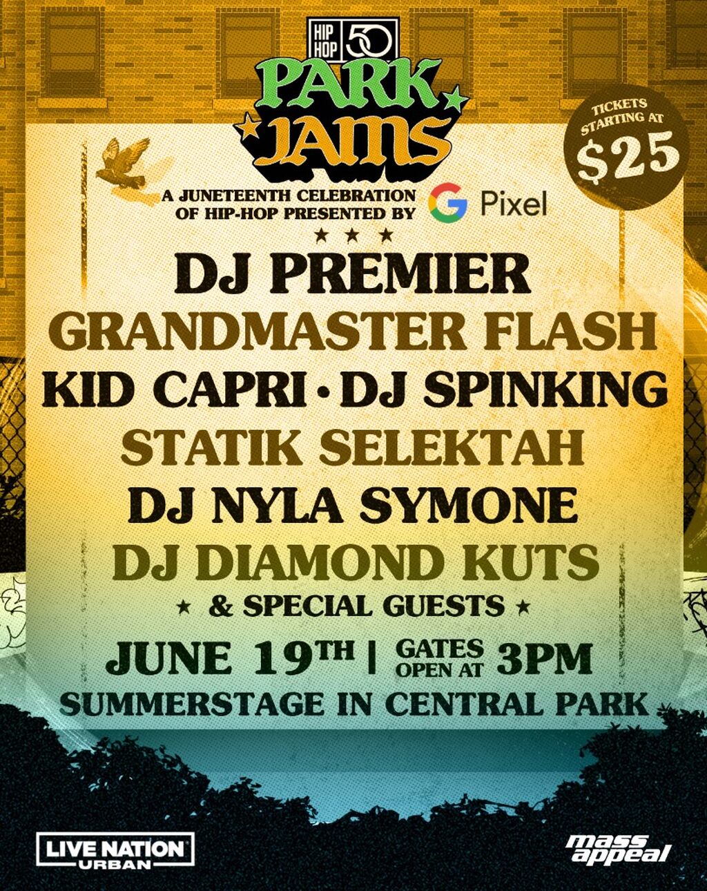 Park Jams Tickets