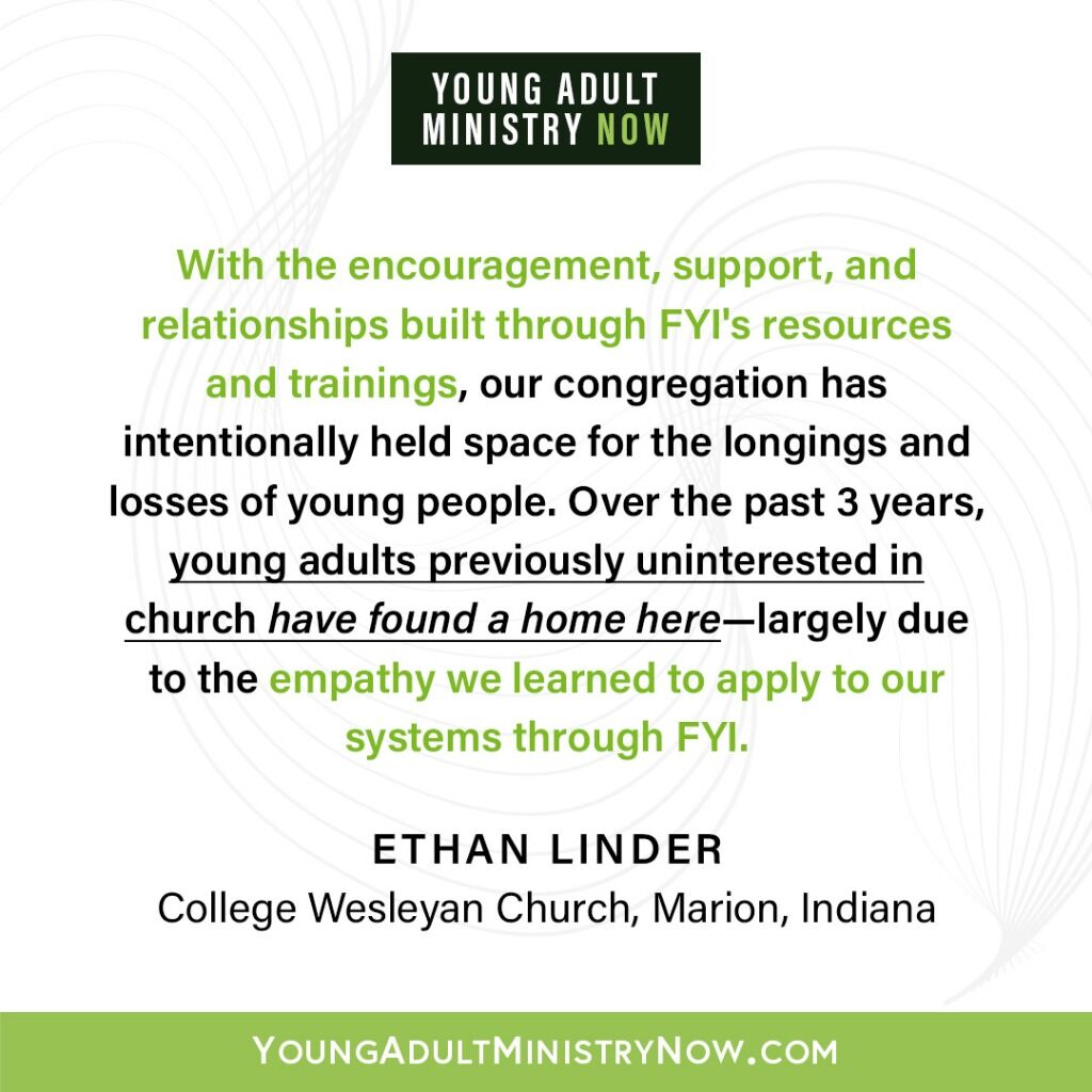 Young Adult Ministry Now Half Day Training