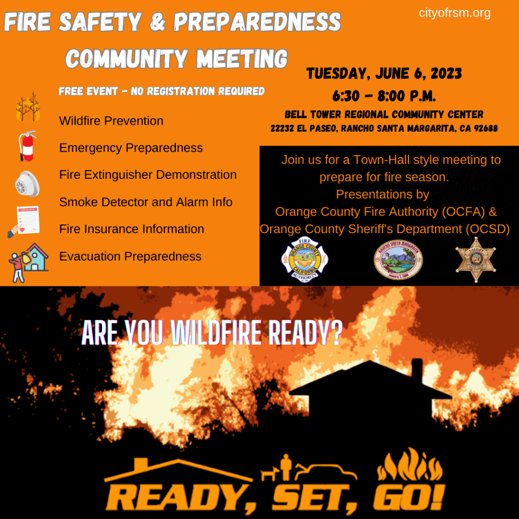 Fire Safety & Preparedness Community Meeting