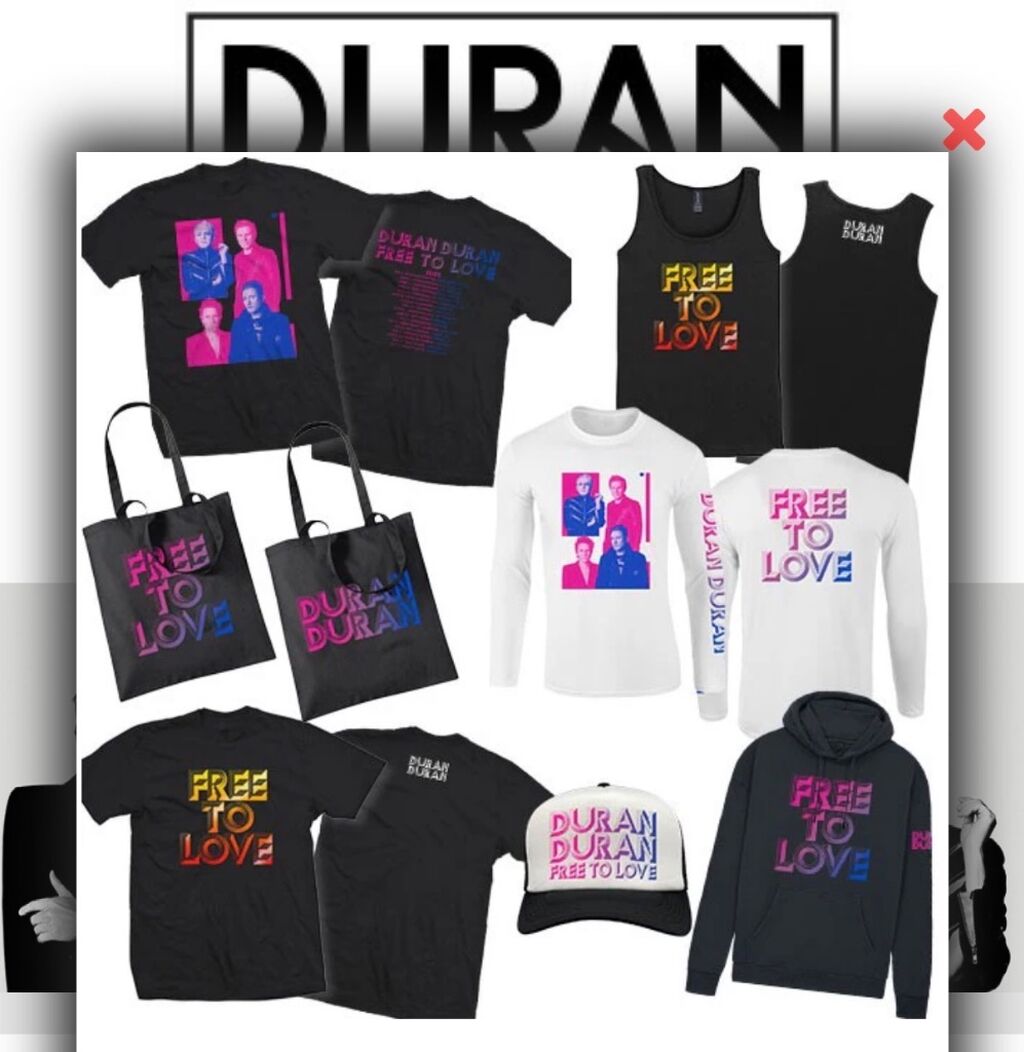 Duran Duran Web Store