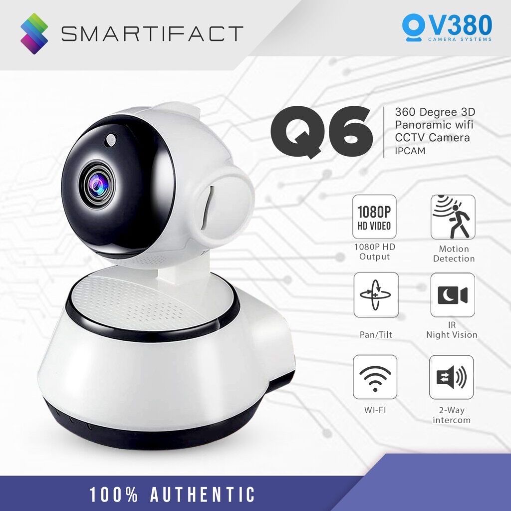 Q6 Pro CCTV WIFI Cam - powerbank able