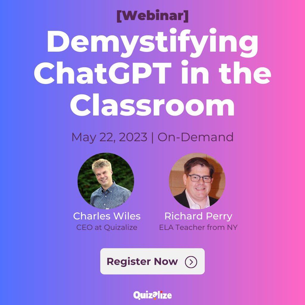 Chatgpt in the classroom