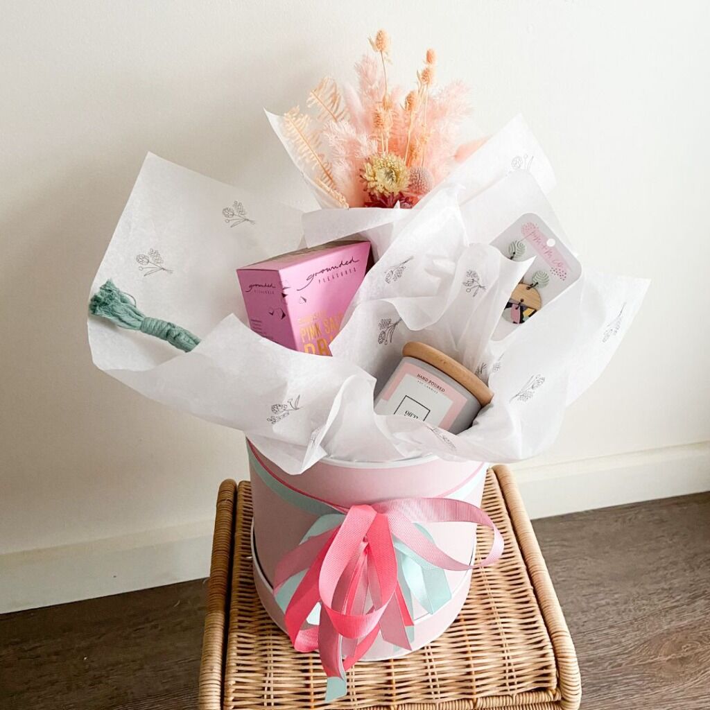 How about our gift hampers with locally made products?