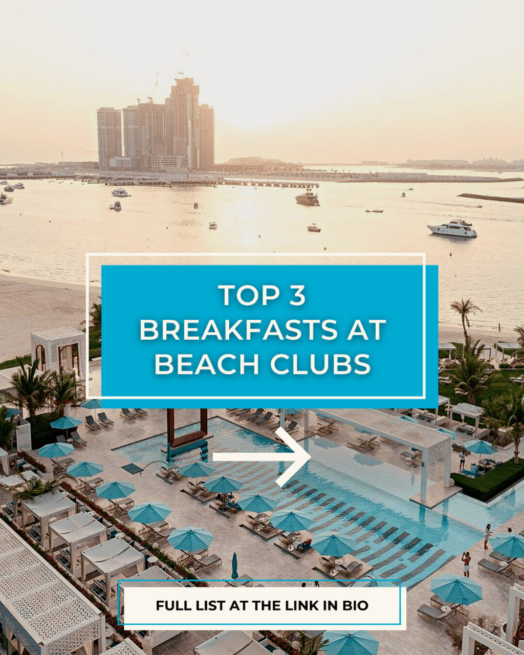 Top 3 Breakfasts at Beach Clubs