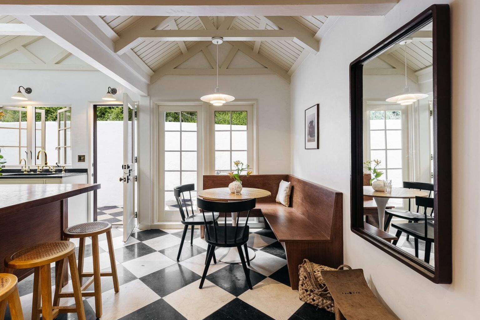[ DWELL ] Listed for $3M, This 1920s Tudor Was Once Home to a Burlesque Star
