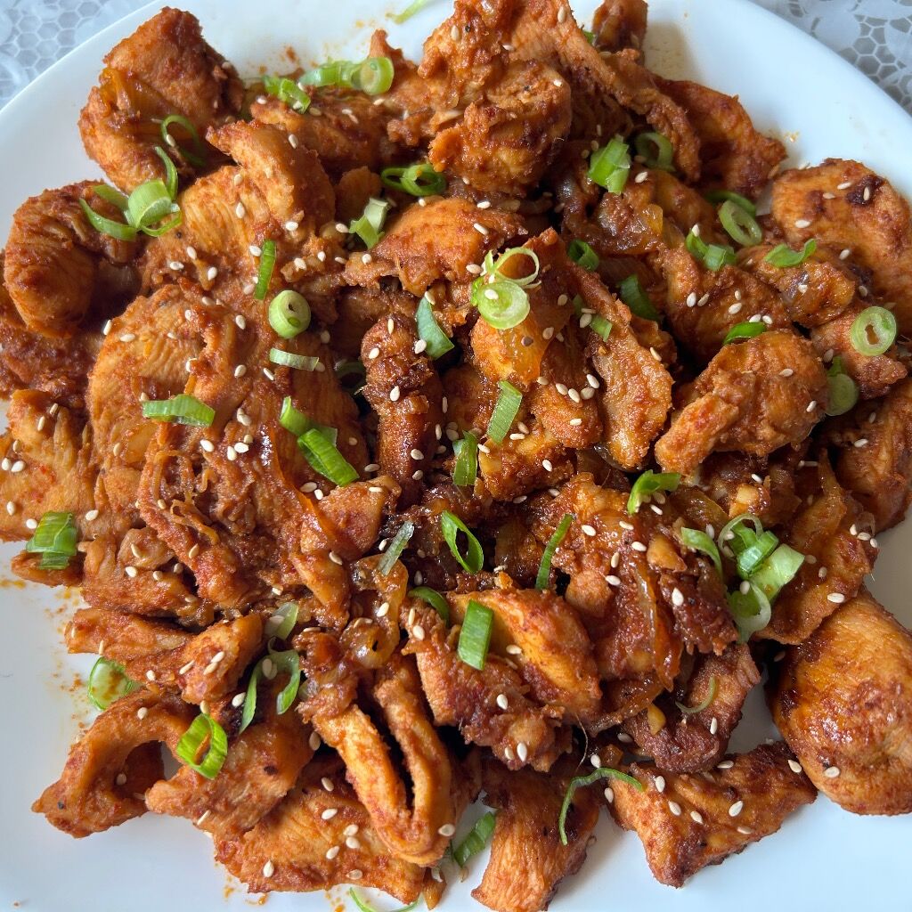 A Spicy Korean Classic - Chicken Bulgogi