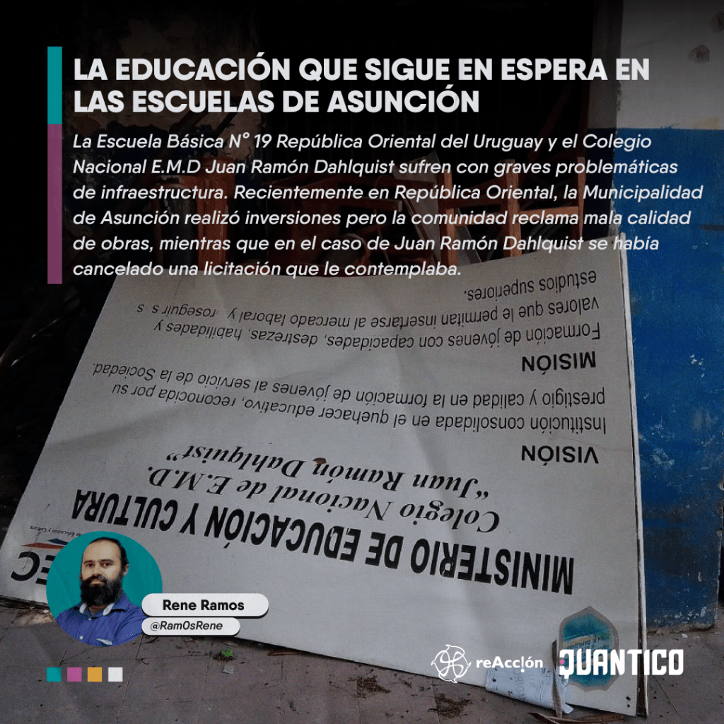 La educaci&oacute;n que sigue en espera en las escuelas de Asunci&oacute;n