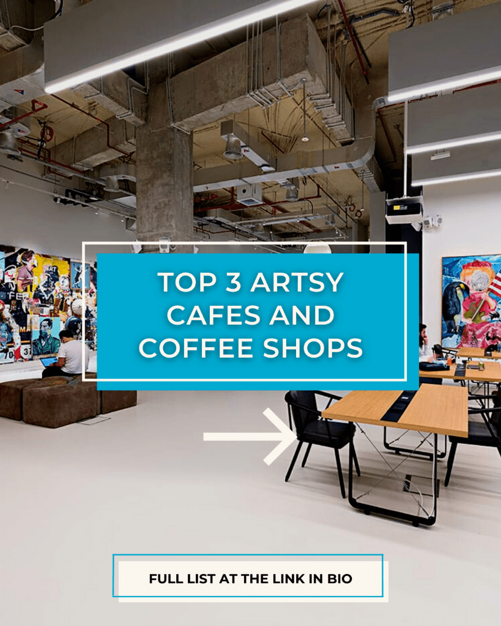 Top 3 Artsy Cafes and Coffee Shops