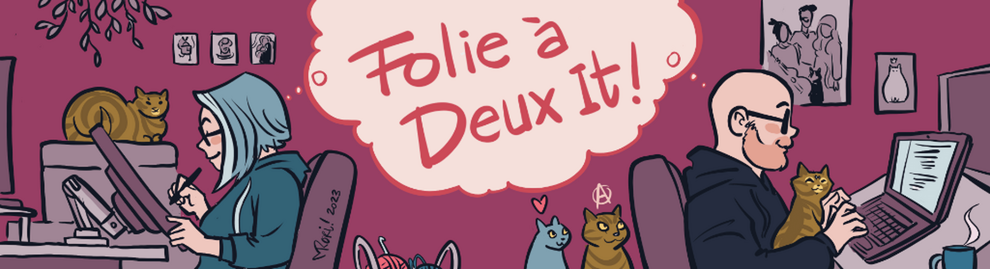 Comic Process Blog &mdash; Folie &agrave; deux it!