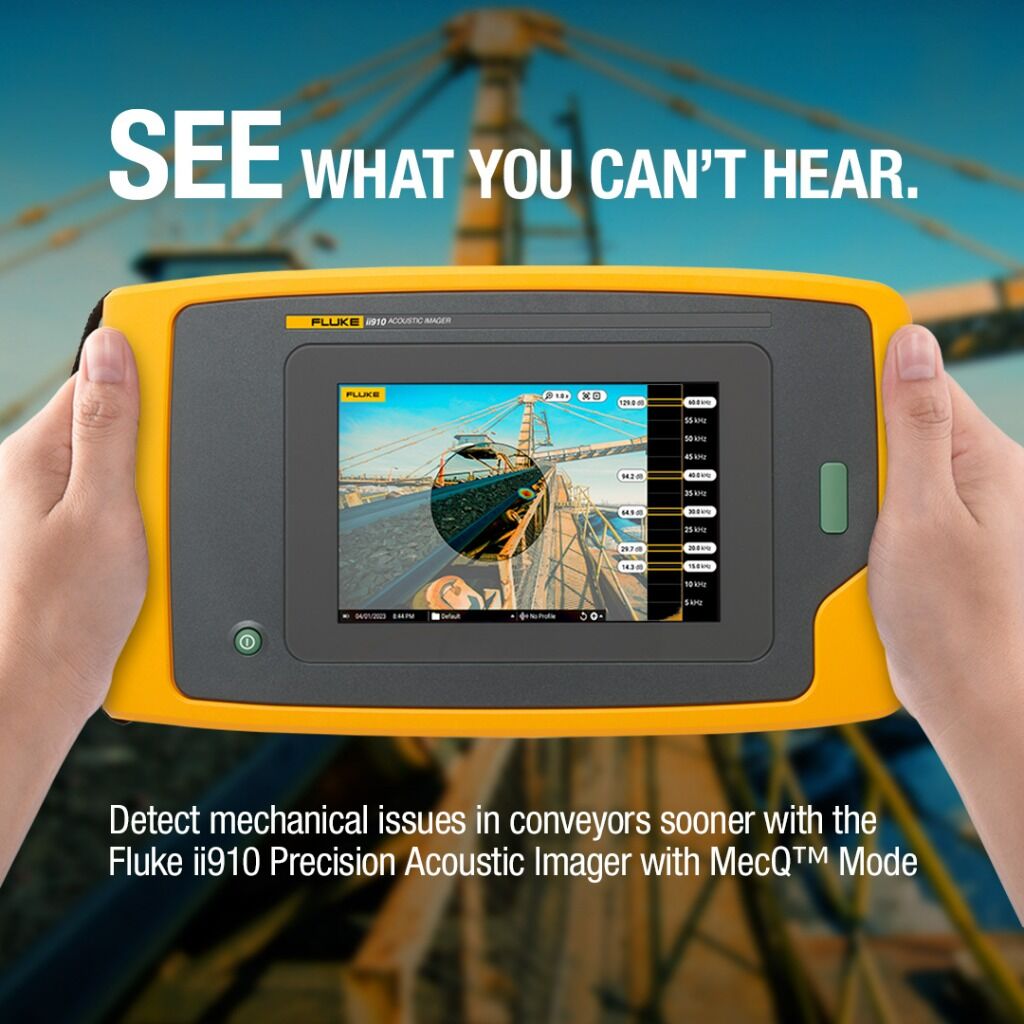 Fluke ii910 Precision Acoustic Imager with MecQ Mode