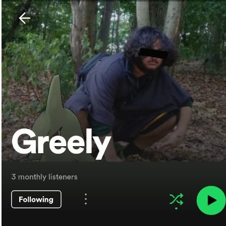 My Spotify Artist profile