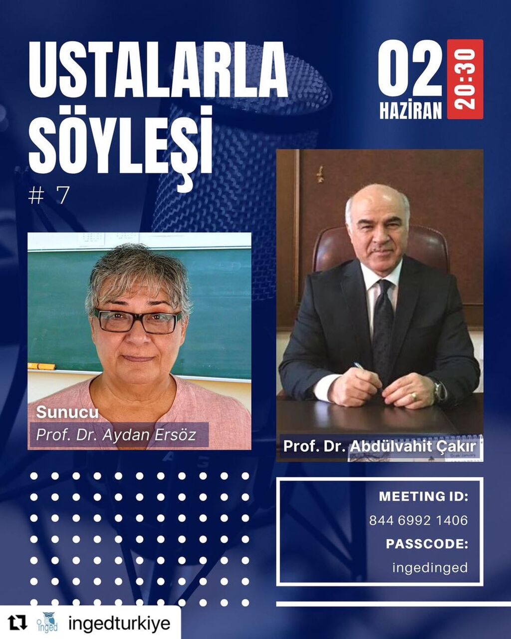 INGED ustalarla s&ouml;yleşi
