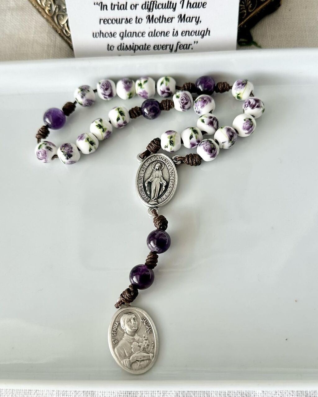 Chaplet of Saint Gemma