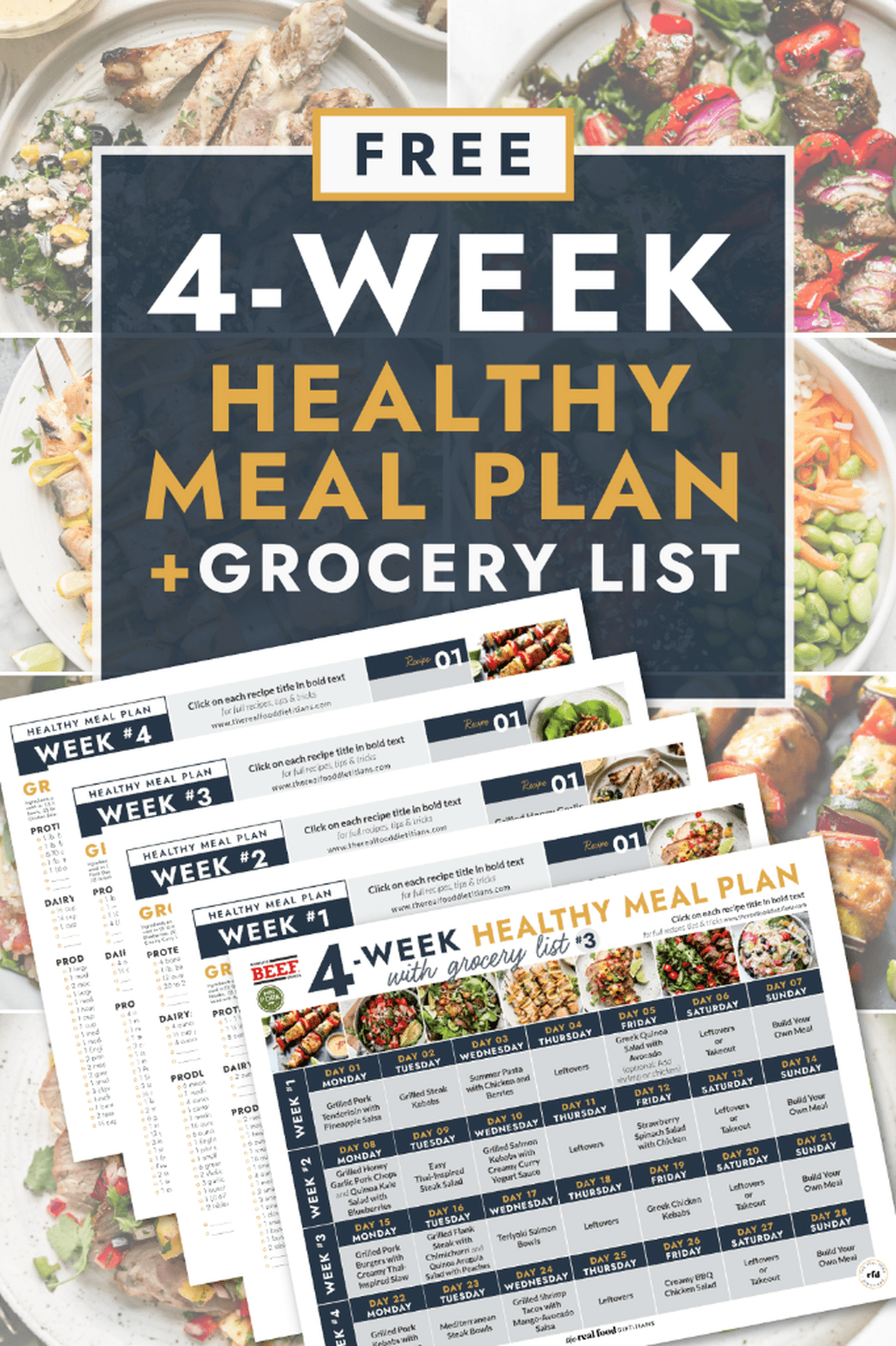 4-Week Healthy Summer Meal Plan