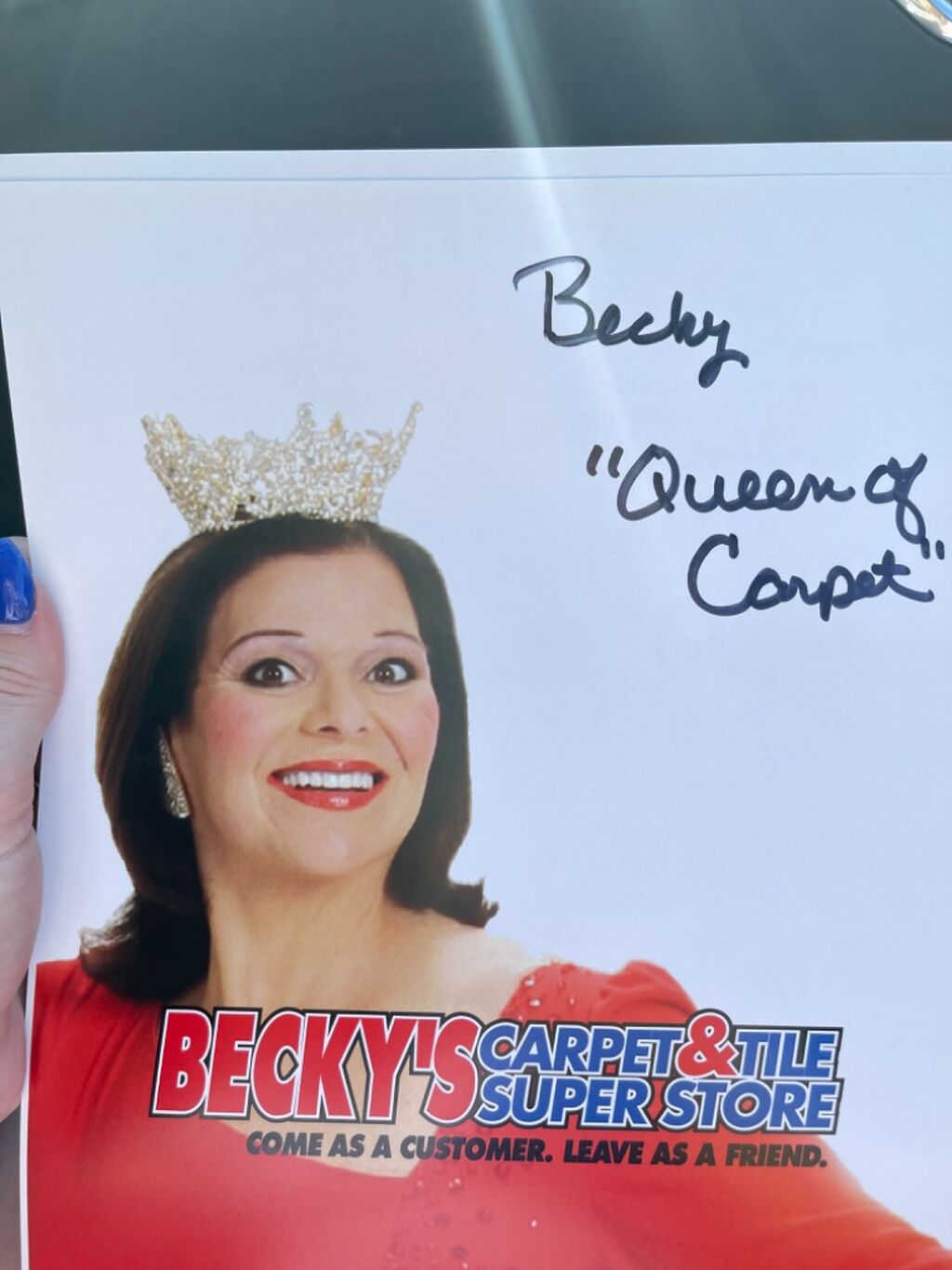 Remembering Becky The Queen of Carpet