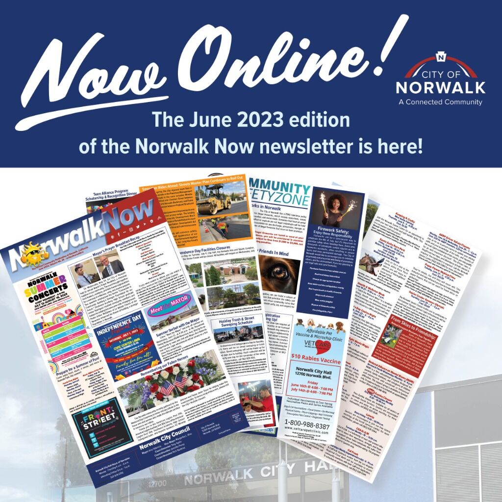 Norwalk Now Newsletter 