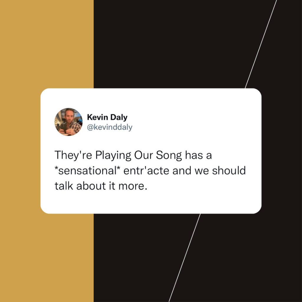 LISTEN: They're Playing Our Song