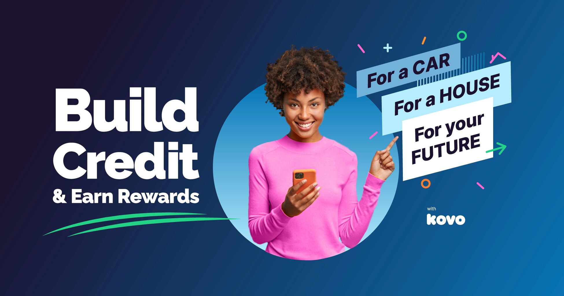 Kovo Credit Builder | Build Credit & Earn Rewards
