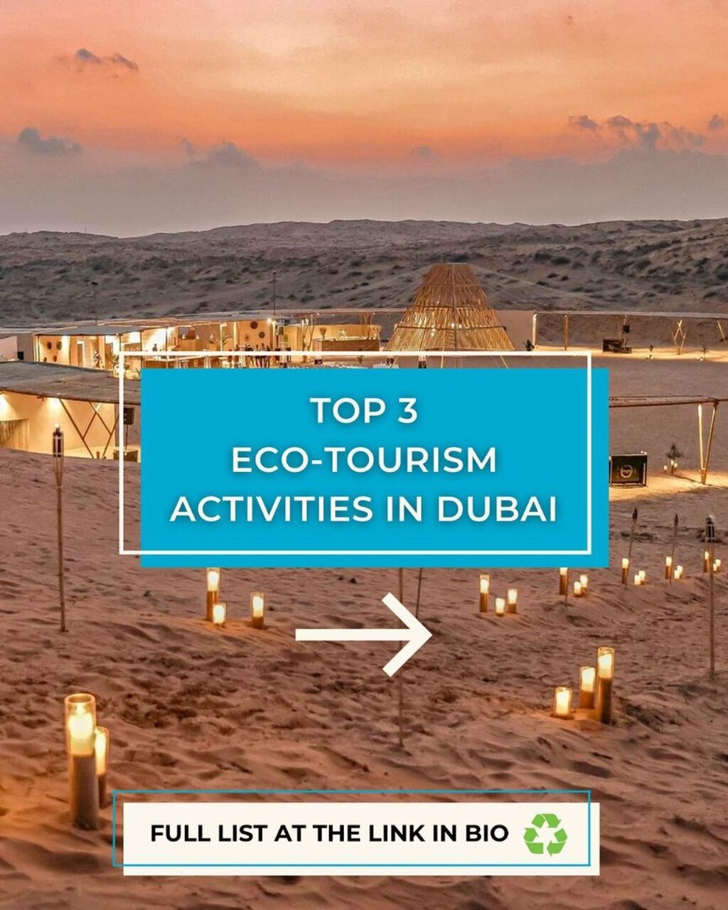 Top 3 Paid-For Eco-Tourism Activities in Dubai