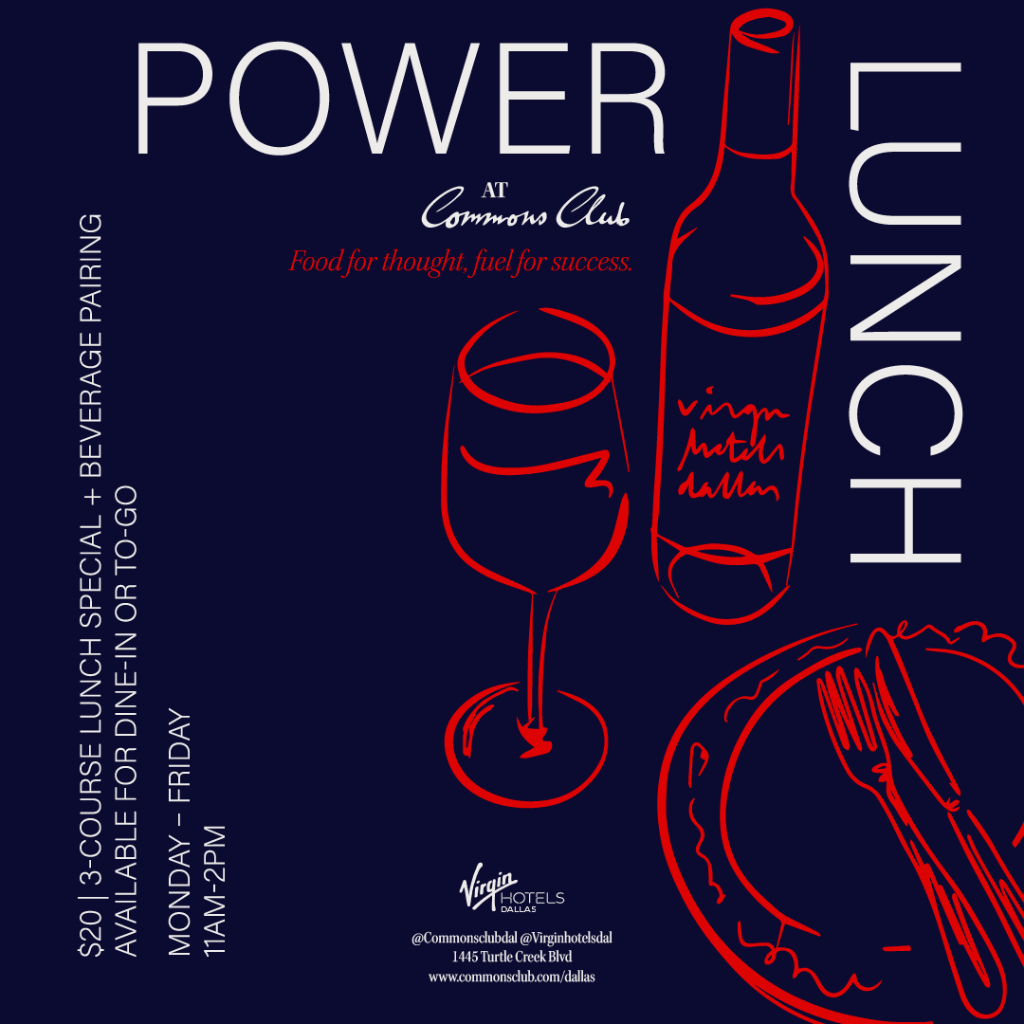 mon-fri | POWER LUNCH