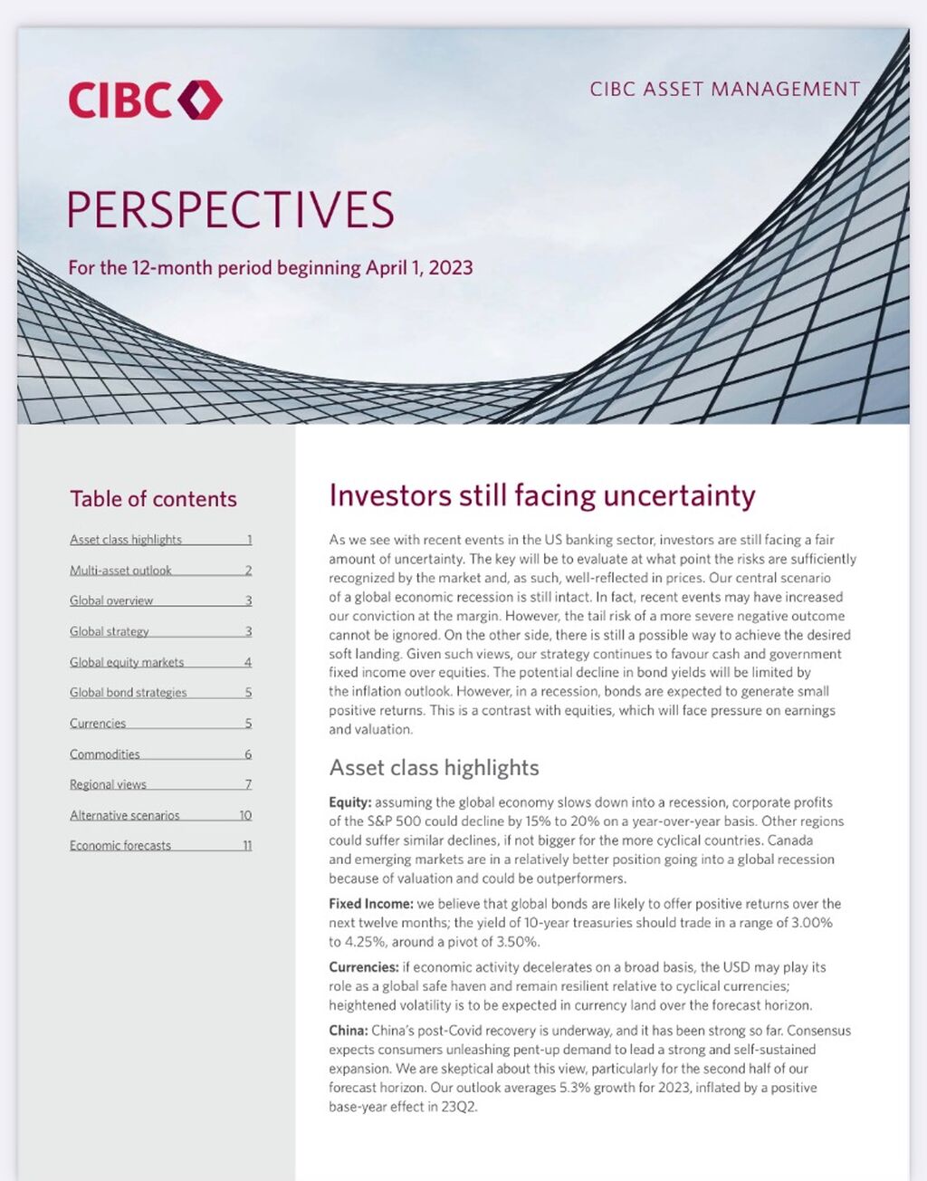 Investors still facing uncertainty