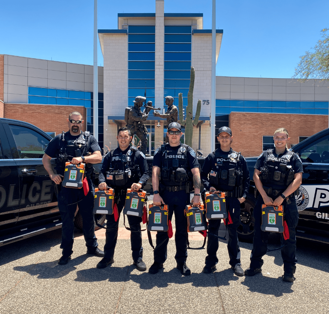 Gilbert Police AEDs