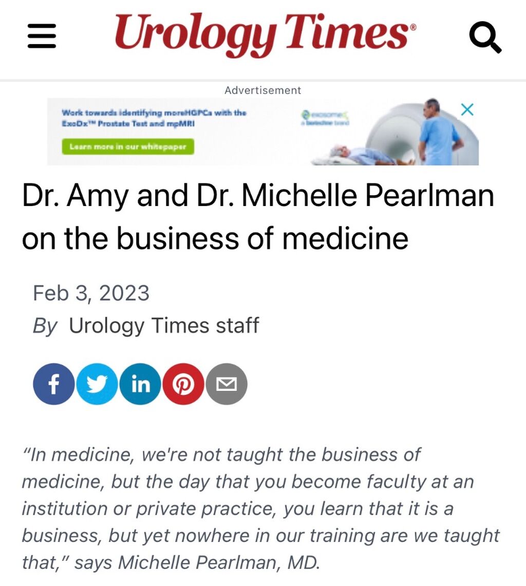 Business of medicine