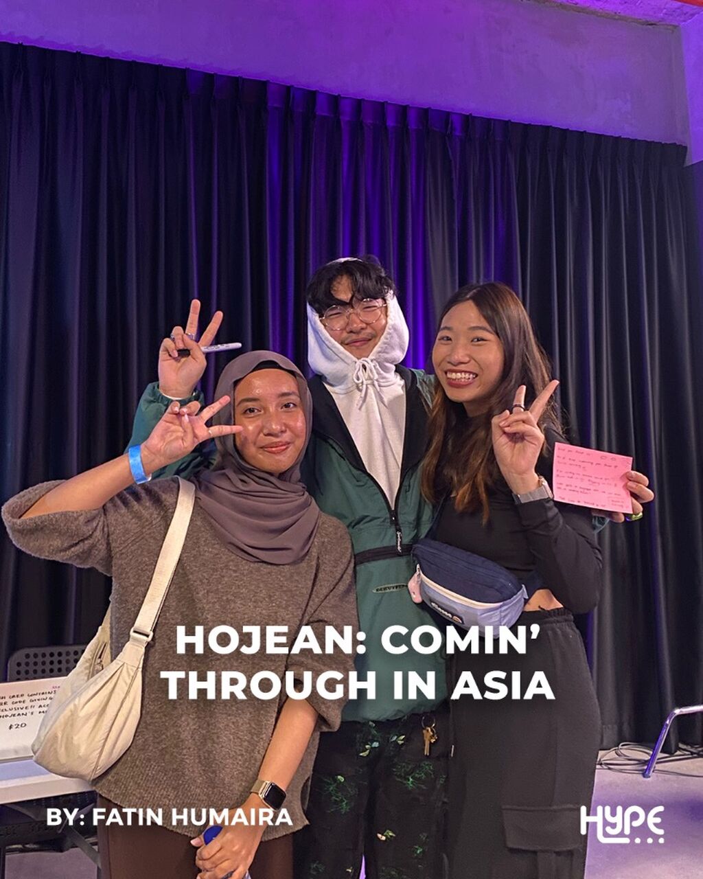 Hojean: Comin&rsquo; Through in Asia