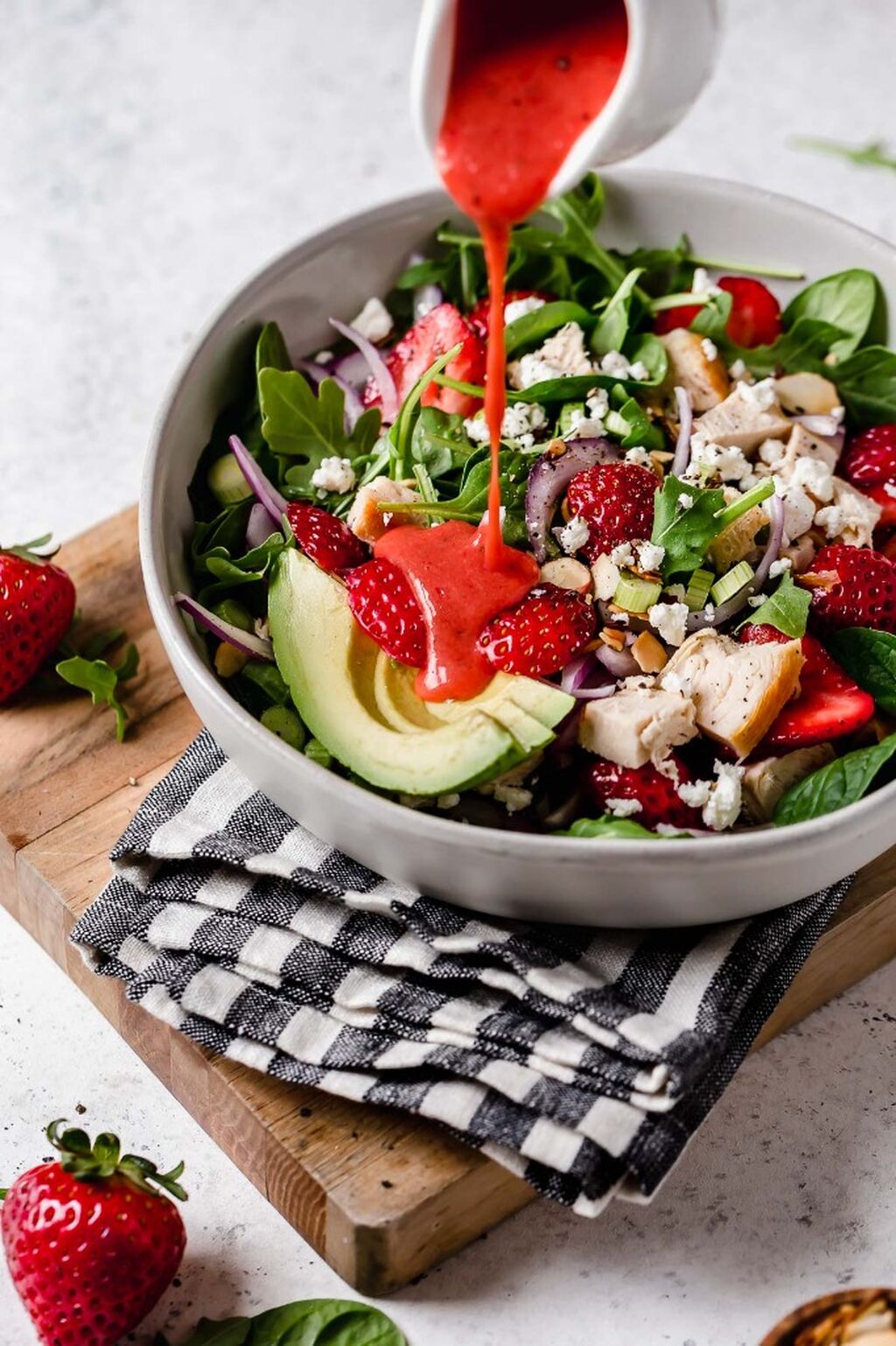 Strawberry Spinach Salad (Carousel)