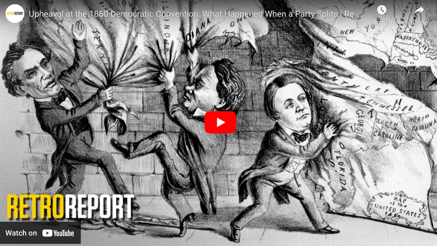 Lesson Plan: Election of 1860: Slavery Splits the Democrats 