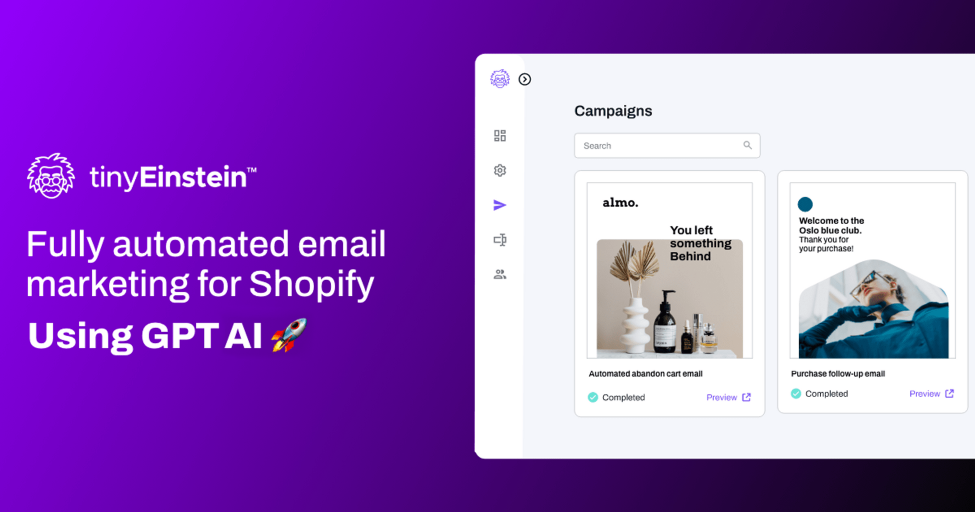 AI Marketing Manager - tinyEinstein