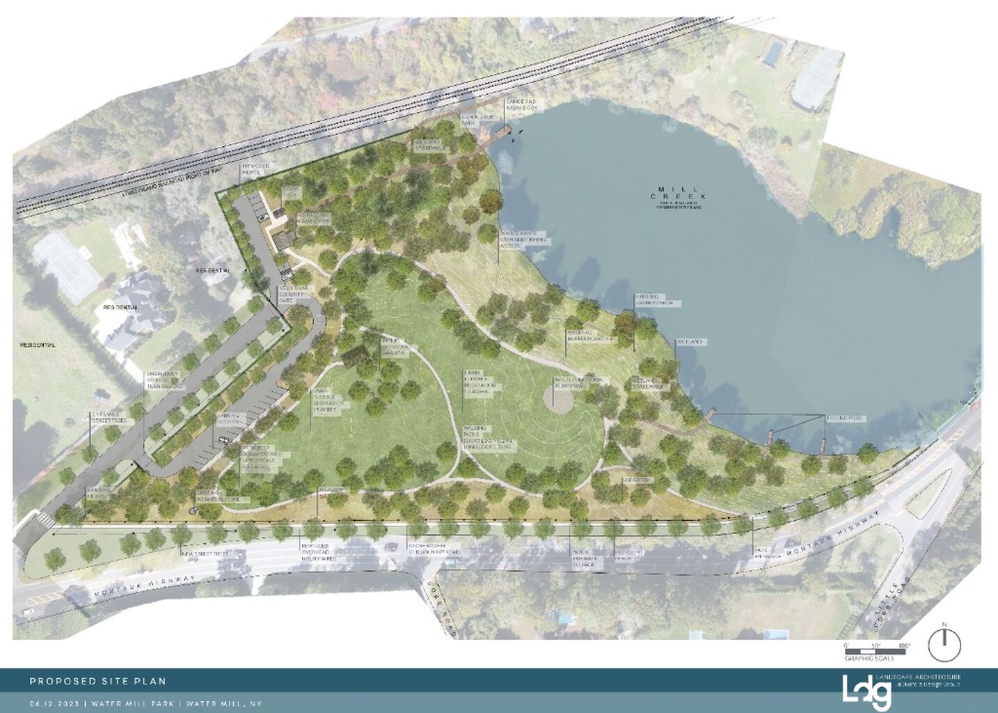 27East | Draft Design for Water Mill Park Debuts