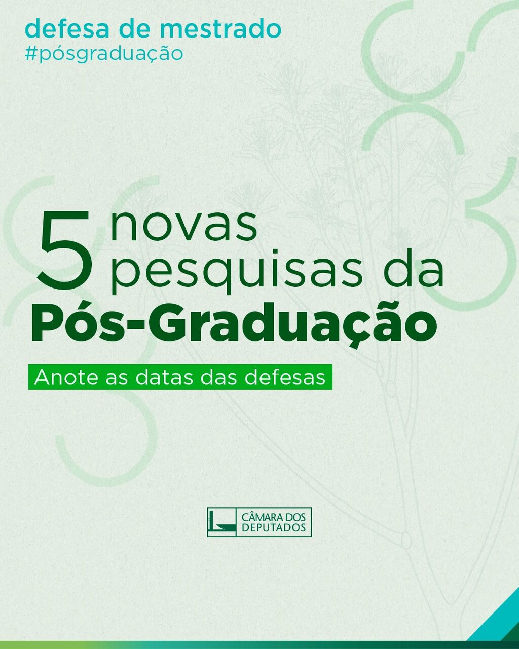 5 novas pesquisas da P&oacute;s-Gradua&ccedil;&atilde;o