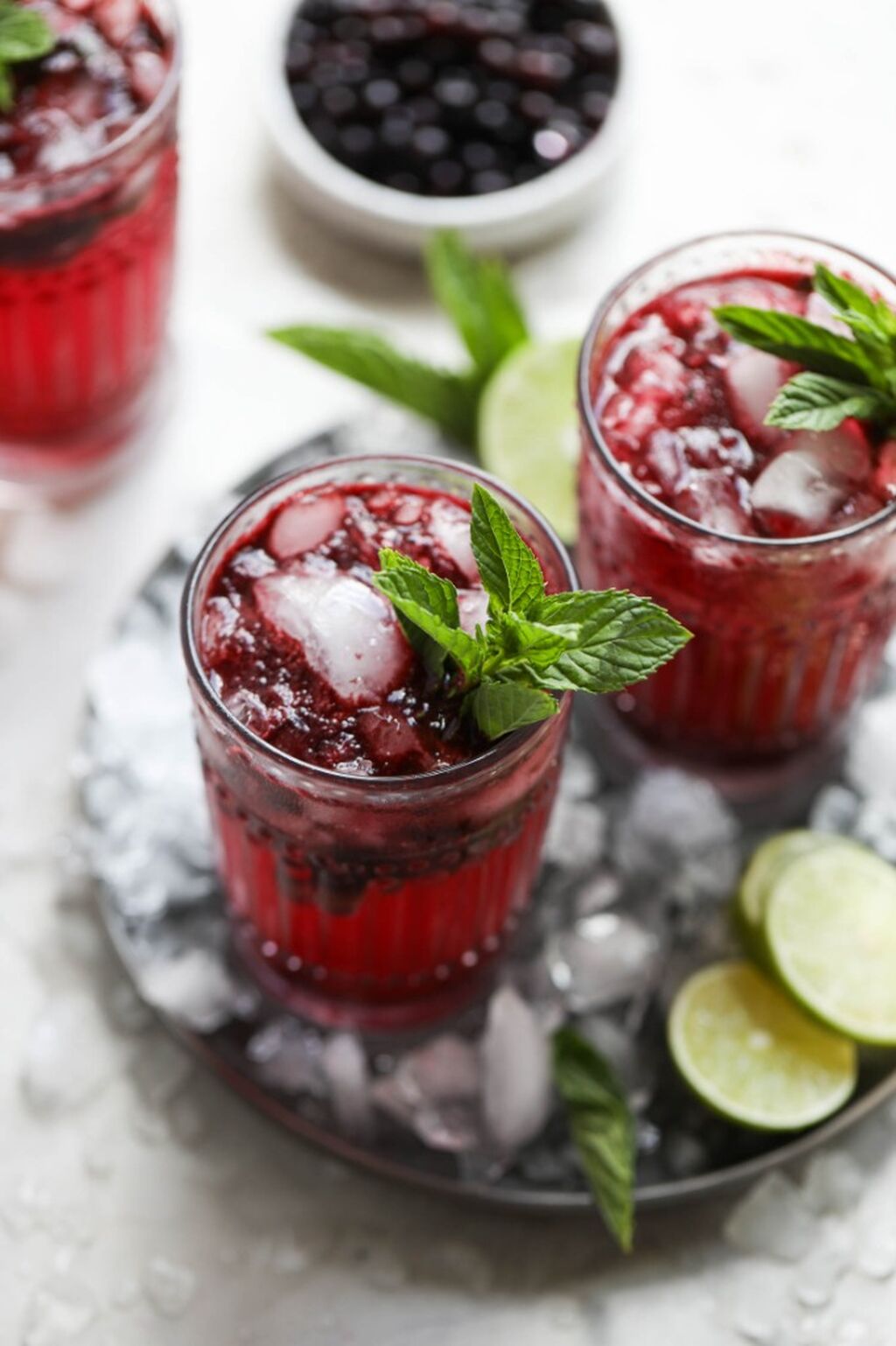 Wild Blueberry Mojitos (Carousel)