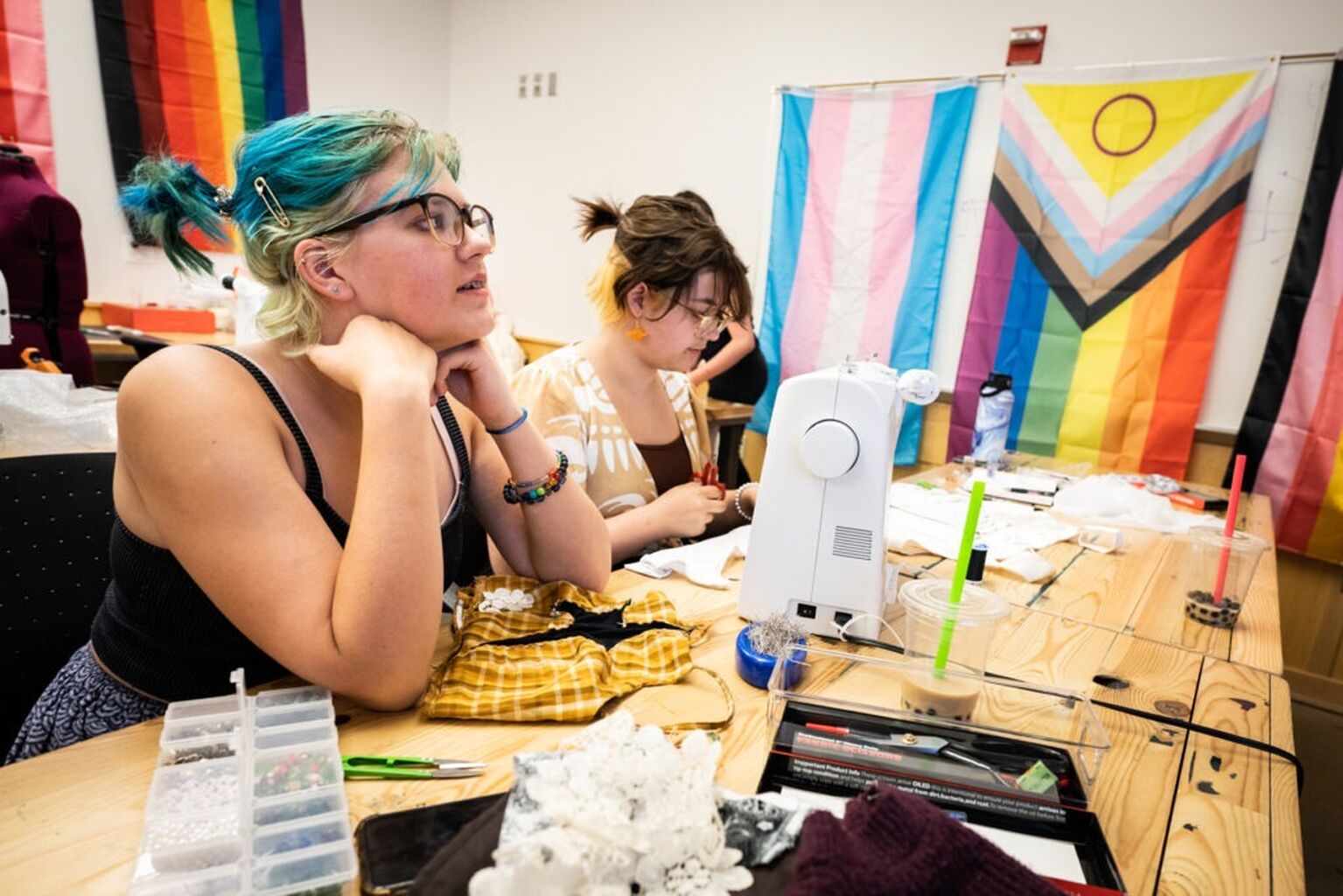 NPR Morning Edition: LGBTQ teens work the runway in a fashion workshop made for queer youth