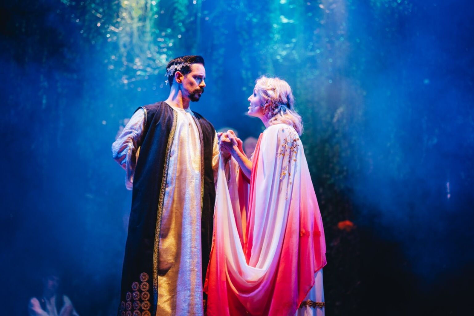 Dan performing &lsquo;Oberon&rsquo; in Shakespeares A Mid Summer nights Dream