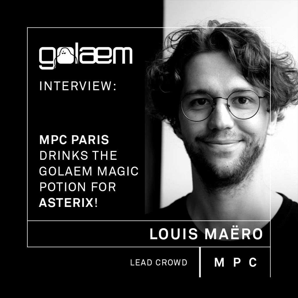 MPC PARIS DRINKS THE GOLAEM MAGIC POTION FOR ASTERIX!