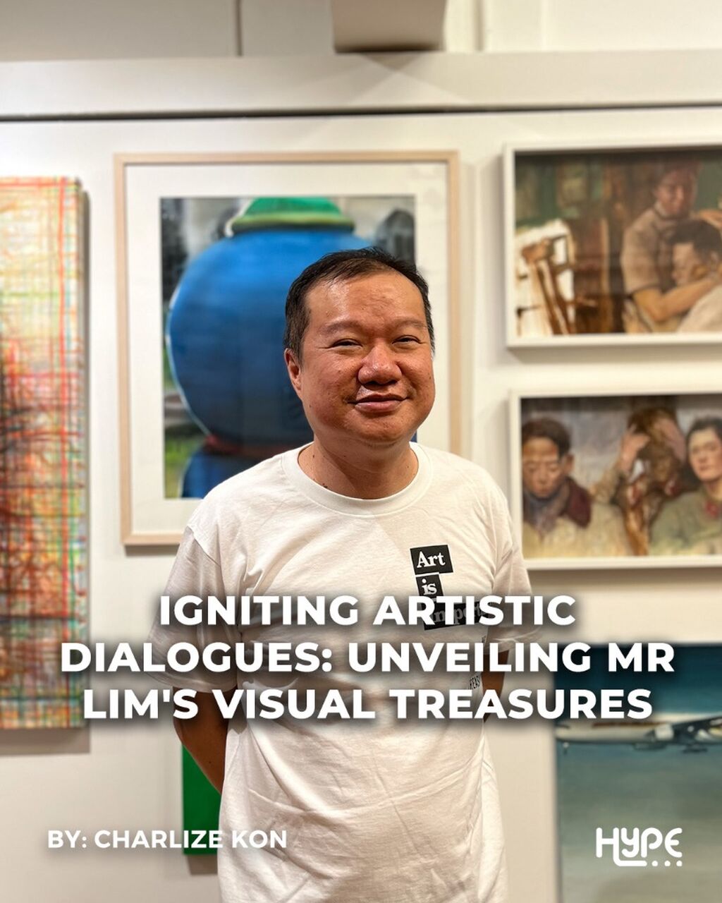 Igniting Artistic Dialogues: Unveiling Mr Lim&rsquo;s Visual Treasure