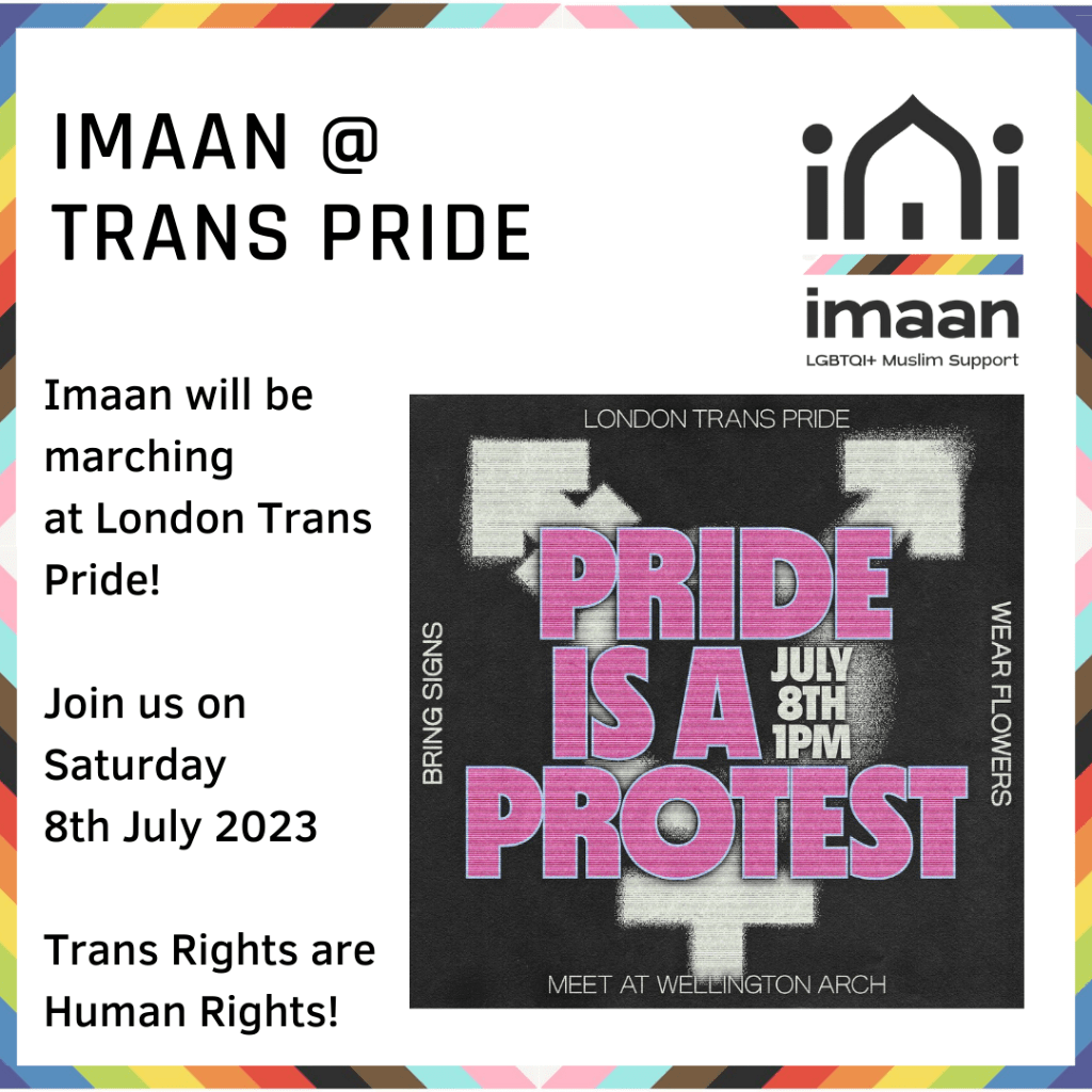 Imaan @ London Trans Pride