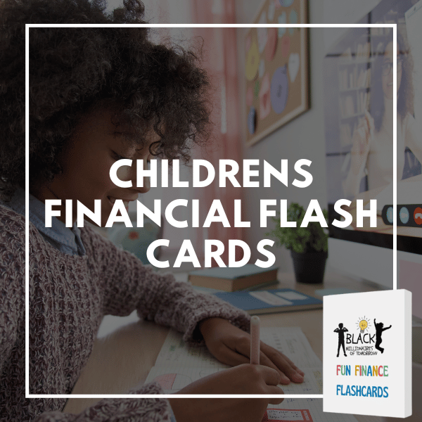 Childrens Financial Flash Cards