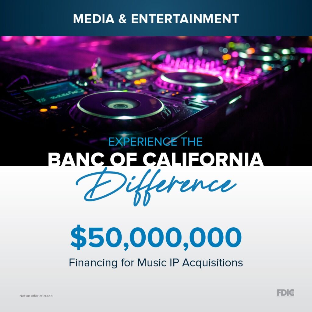 Media & Entertainment - Financing for Music IP Acquisitions